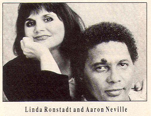 Linda Ronstadt and Aaron Neville