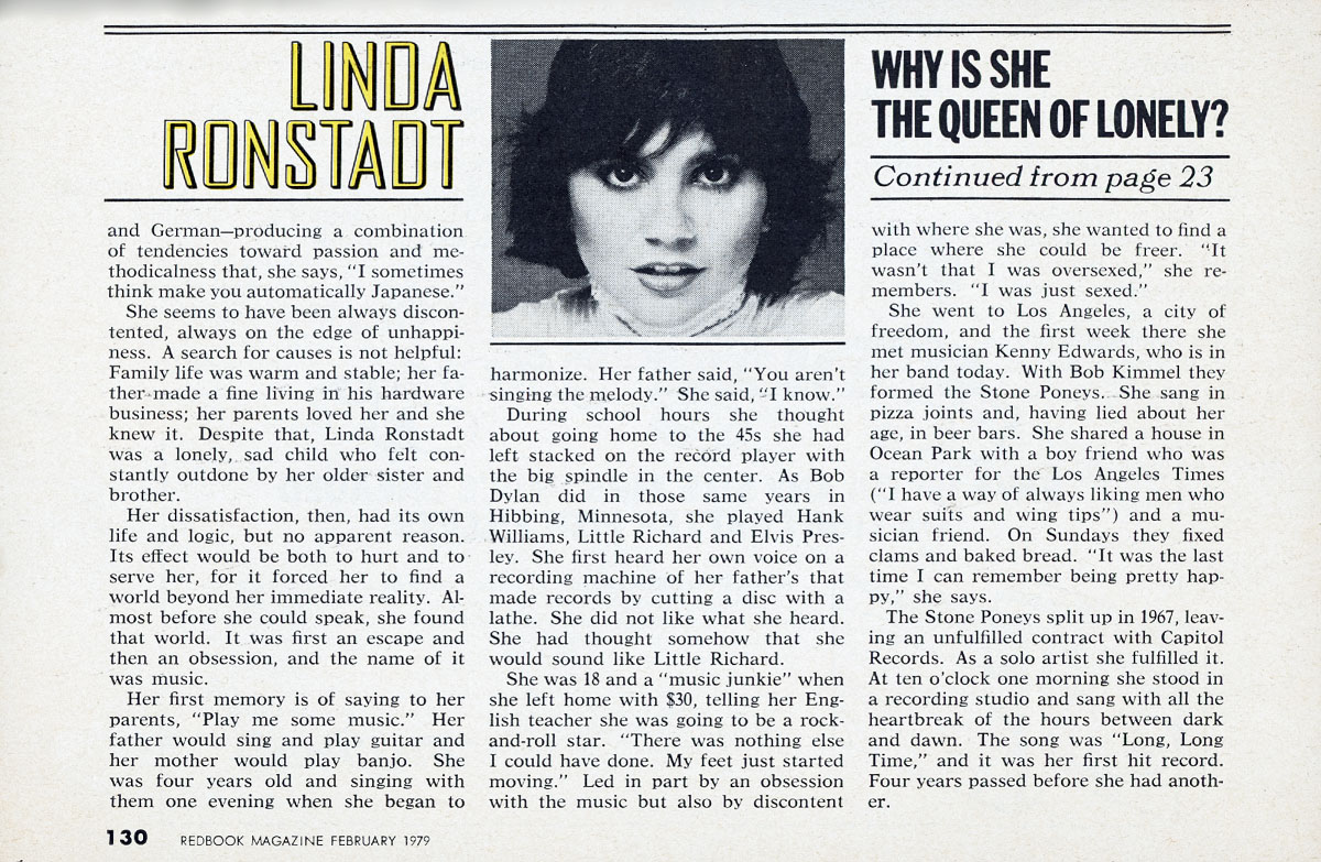 Linda Ronstadt